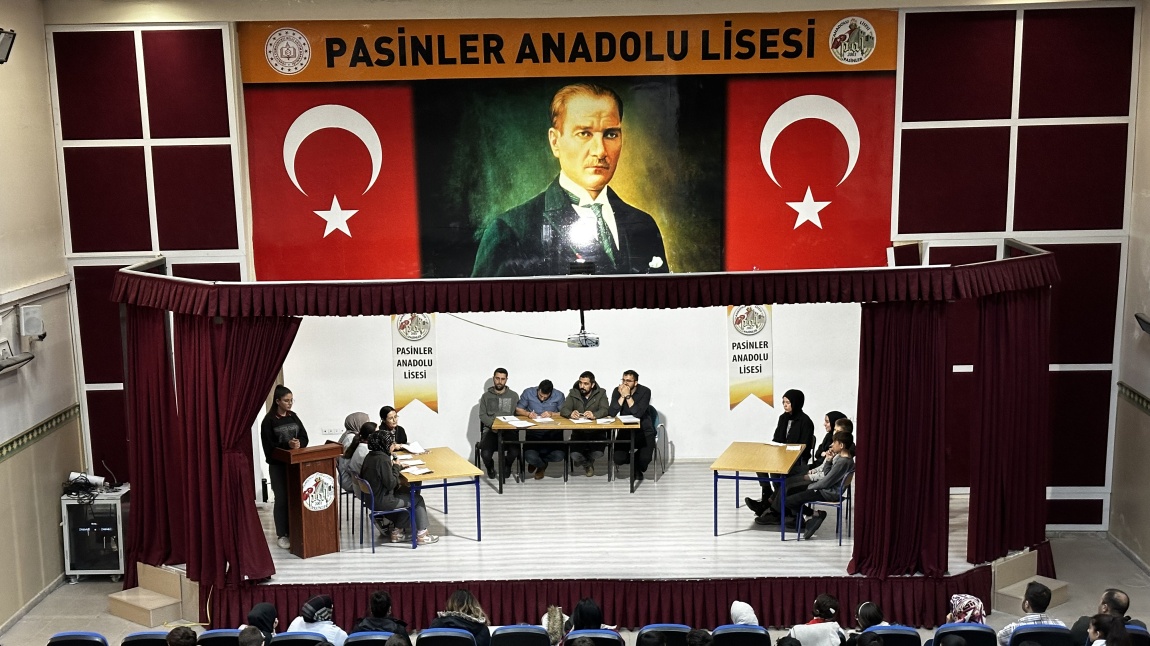 PASİNLER ANADOLU LİSESİ 9. SINIF MÜNAZARA YARIŞMASI